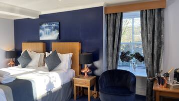 Premium bedding, memory foam beds, individually decorated