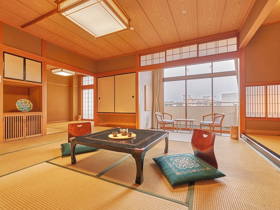Superior Room, Non Smoking (Japanese Style 2 rooms and bath) | In-room safe, desk, free WiFi, bed sheets