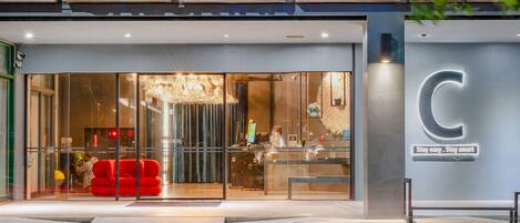 Fassade der Unterkunft