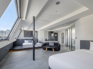 Firemannsrom – superior | Safe på rommet, wi-fi (inkludert) og sengetøy