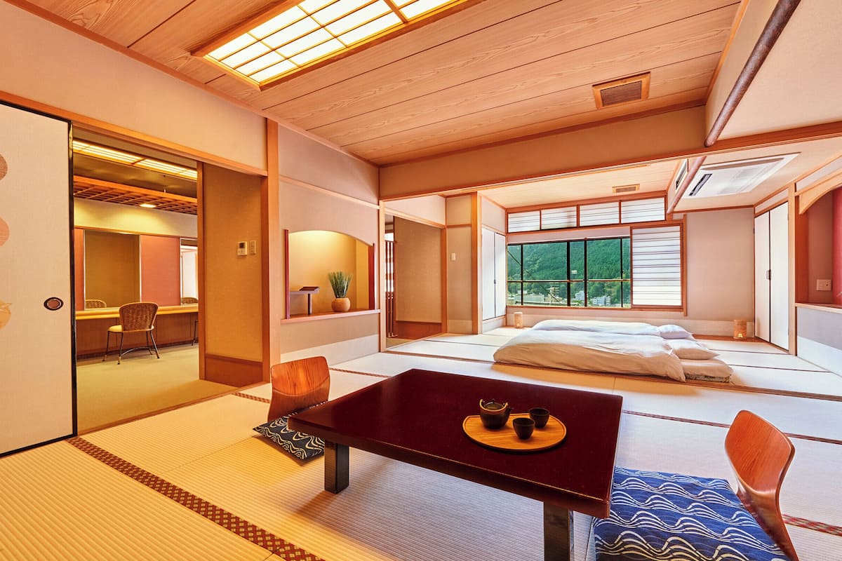 Suíte júnior, para não fumantes (Japanese Style 2R, No Bath/View) | 1 quarto, cofres nos quartos, escrivaninha