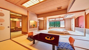 Junior Suite Japanese Style 2-Room without Bath (No View), Non-Smoking | In-room safe, desk, iron/ironing board, free WiFi - Ooedo Onsen Monogatari Gero Bekkan (Gero)