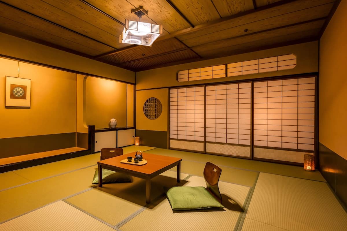 Superior Japanese-style room with 2 rooms and bath,Non-Smoking | 1 bedroom, in-room safe, desk, iron/ironing board
