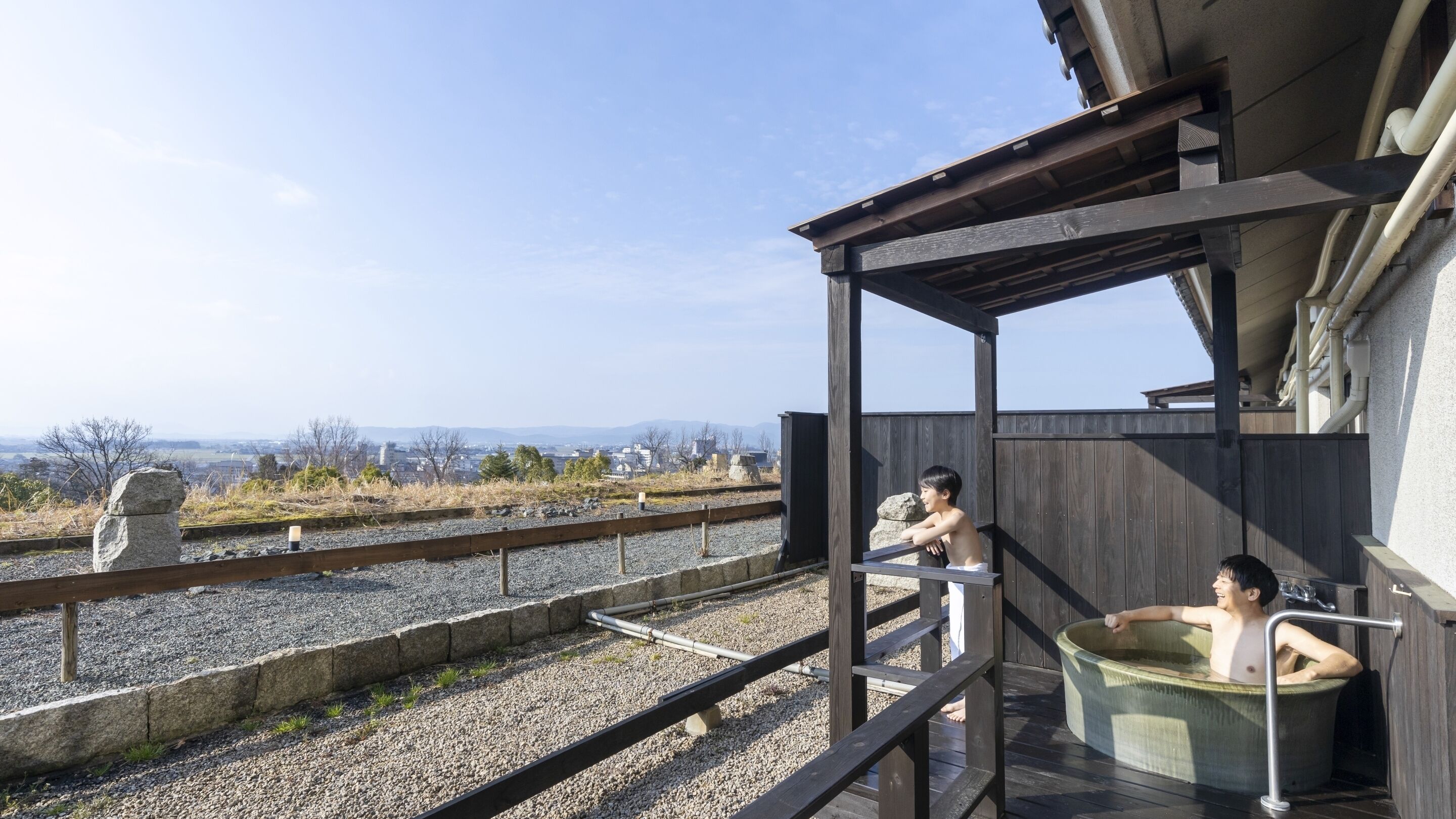 Superior Japanese Western Style Room with Open-air Bath, Non-Smoking | In-room safe, desk, iron/ironing board, free WiFi