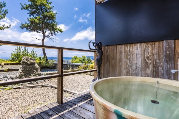 Rom – superior, ikke-røyk (Japanese Western with Open-air Bath) | Safe på rommet, skrivebord, strykejern/-brett og wi-fi (inkludert)