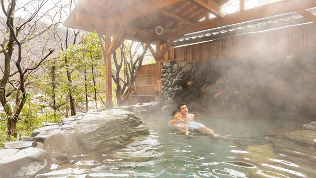 Hot springs - Ooedo Onsen Monogatari Premium Yamanaka Grand Hotel (Kaga)