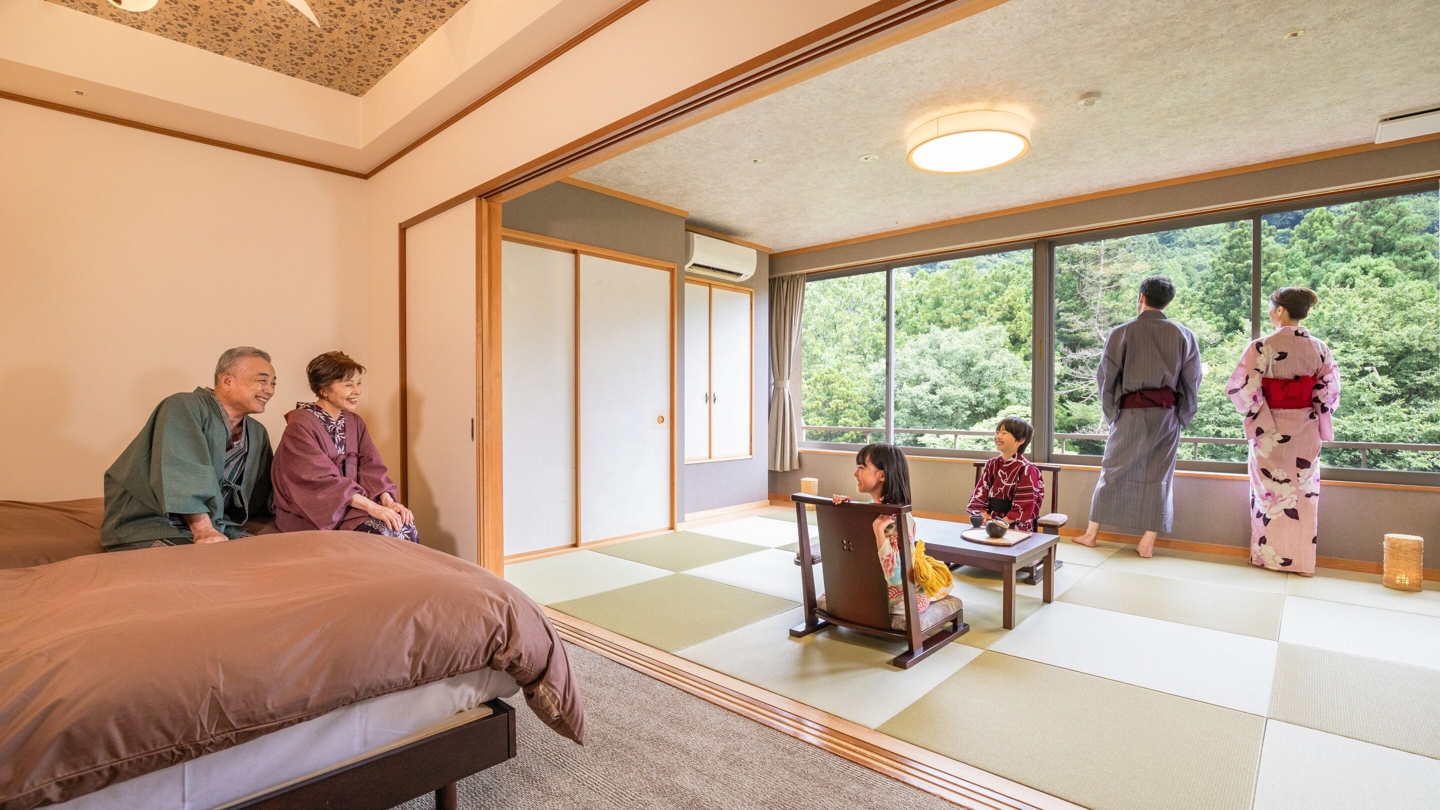 Kamar Superior, Bebas Asap Rokok (Japanese Western Style, without Bath) | Brankas, meja kerja, dan Wi-Fi gratis