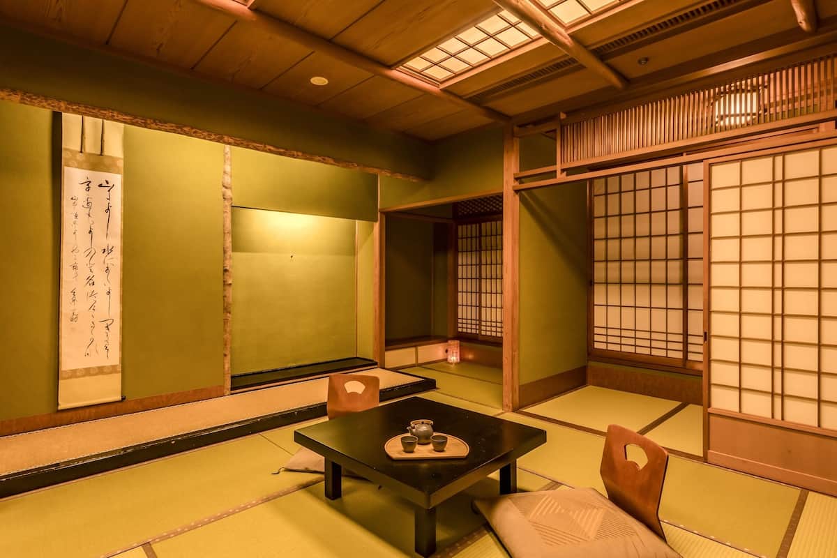 Economy Japanese Style Room without Bath, Non-Smoking | 1 bedroom, in-room safe, desk, free WiFi