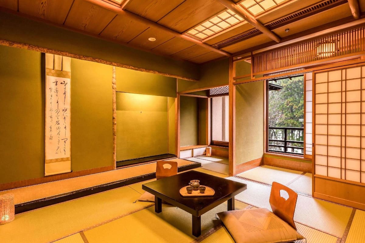 Economy Japanese Style Room without Bath, Non-Smoking | In-room safe, desk, free WiFi