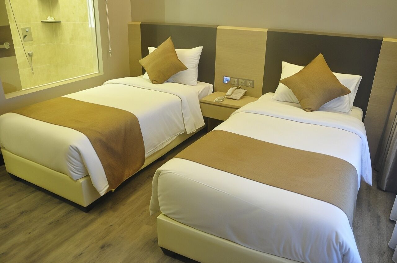 Minibar, in-room safe, desk, blackout curtains