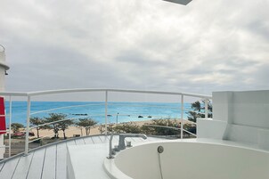 Stunning Luxury Sea View - Double Room | Terrace/patio