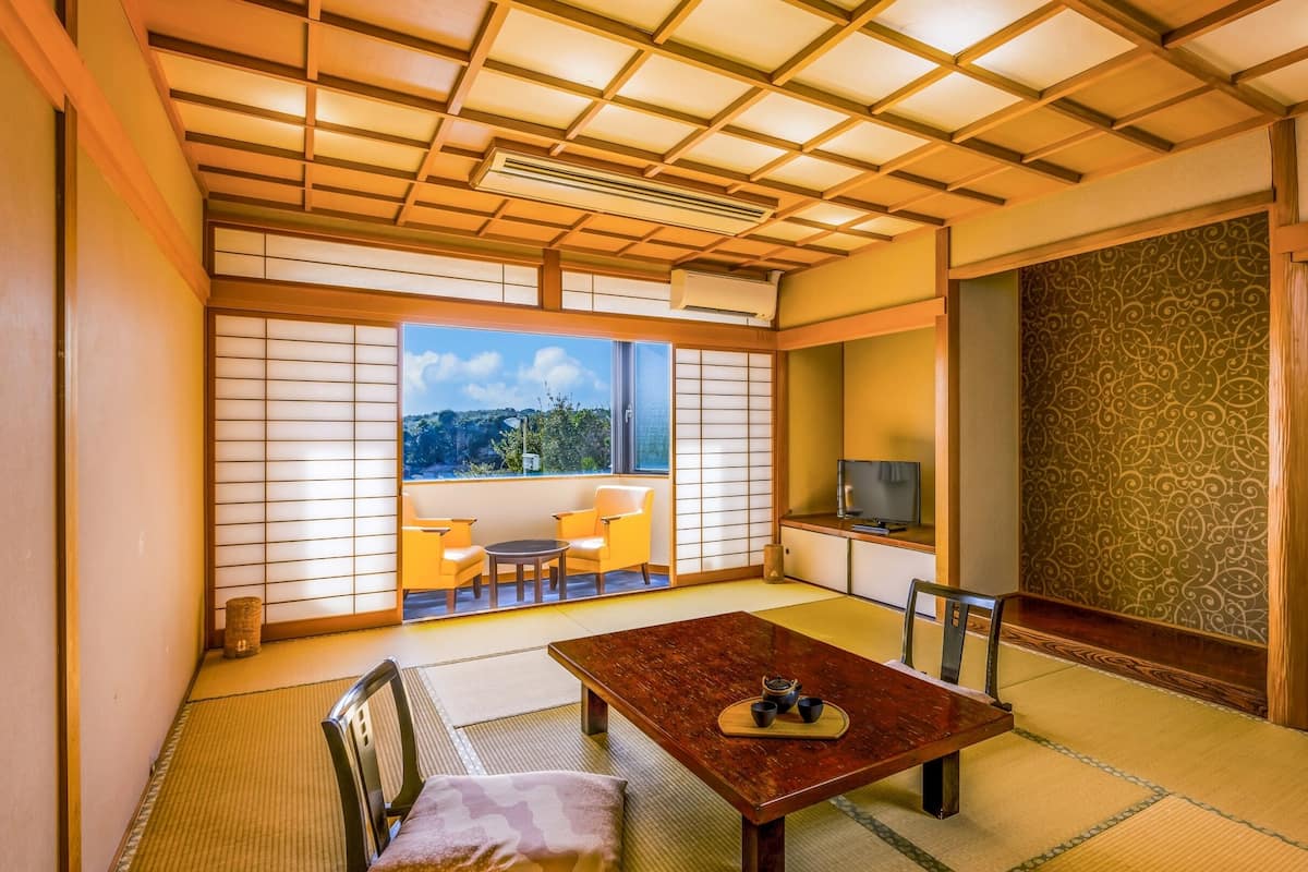 Standard Japanese Style Room with Bath (Poolside), Non-Smoking | 1 bedroom, in-room safe, desk, free WiFi
