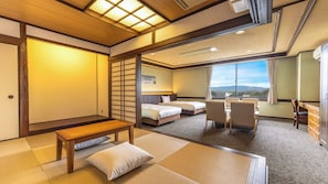 Standard Japanese Western Style Room with Bath (Garden View), Non-Smoking