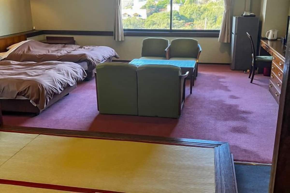 1 slaapkamer, een kluis op de kamer, een bureau, gratis wifi