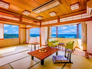 Superior Japanese Style 2-Room Room with Bath, Non-Smoking | In-room safe, desk, free WiFi, bed sheets