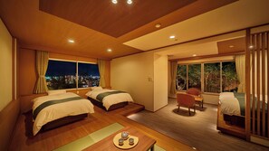 Kamar Superior, Bebas Asap Rokok (Western Style, with Open-air Bath) | Brankas, meja kerja, dan Wi-Fi gratis