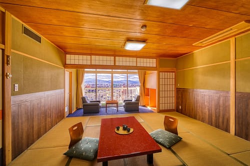 Standard Japanese Style Room with Bath (City/Night View), Non-Smoking | In-room safe, desk, free WiFi