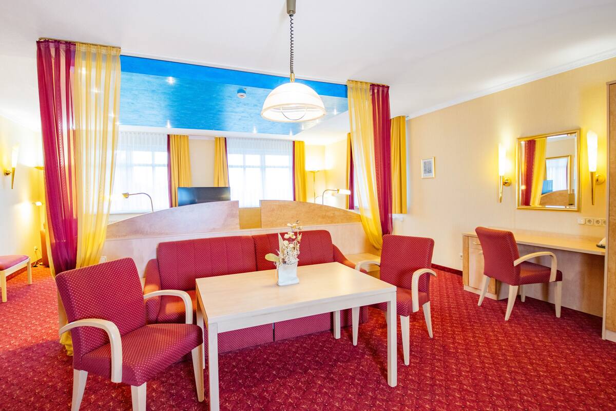 junior suite | 1 bedroom, premium bedding, desk, blackout curtains