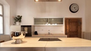 Apartment, 5 Bedrooms | Private kitchen | Coffee/tea maker, fridge, cookware/dishes/utensils - Residence Fink (Bolzano)