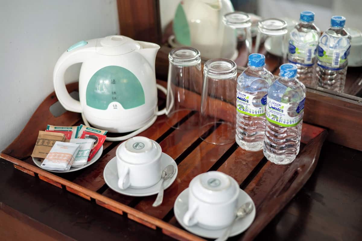 Bettwäsche aus ägyptischer Baumwolle, hochwertige Bettwaren, Minibar