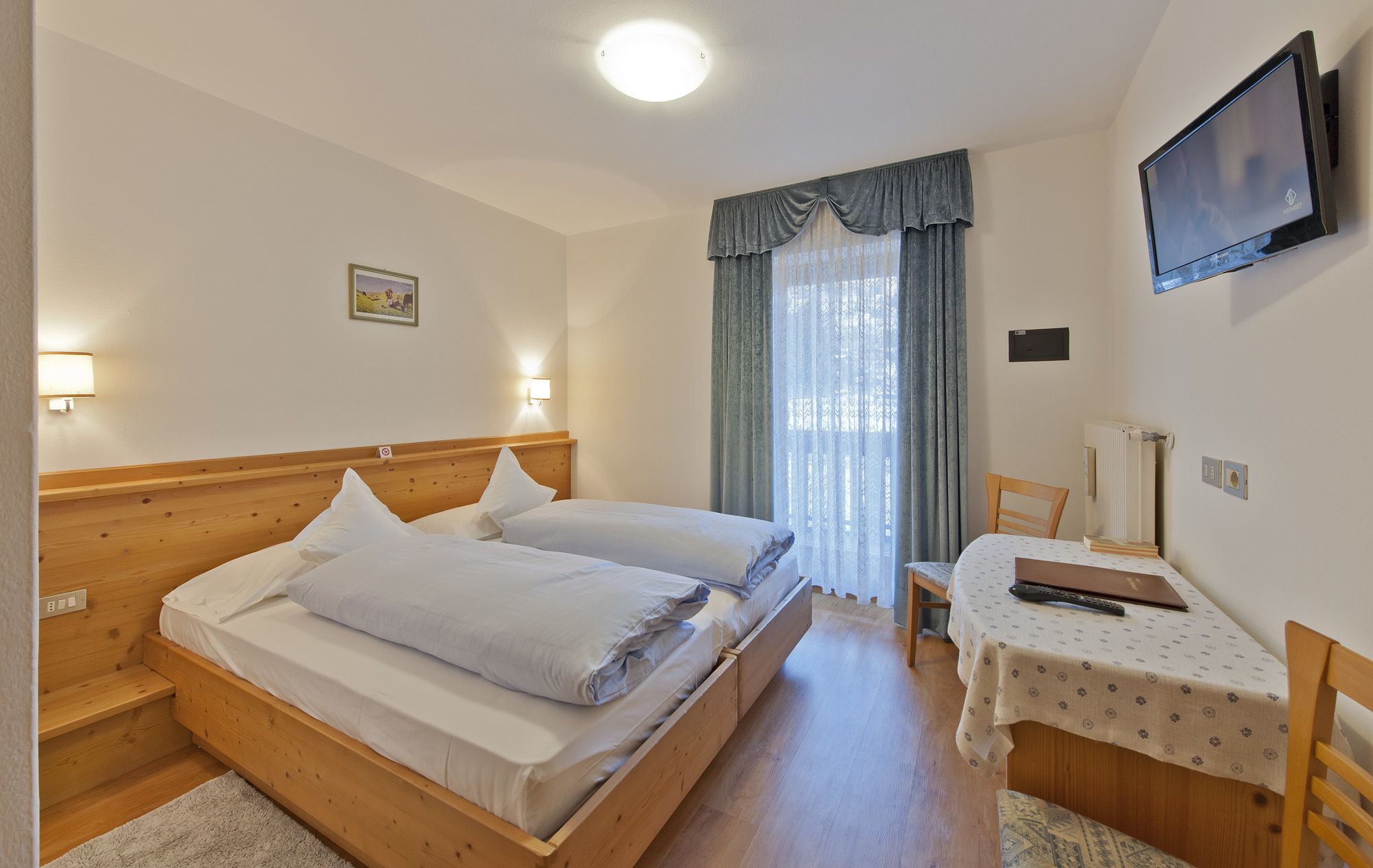 double or twin room | in-room safe, desk, soundproofing, free cots/infant beds