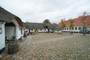 Overnatningsstedets facade