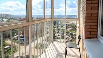 Standard-huoneisto, 1 parisänky, keittiö | Parveke