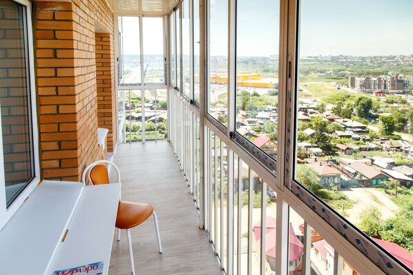 Huoneisto, 1 makuuhuone | Parveke