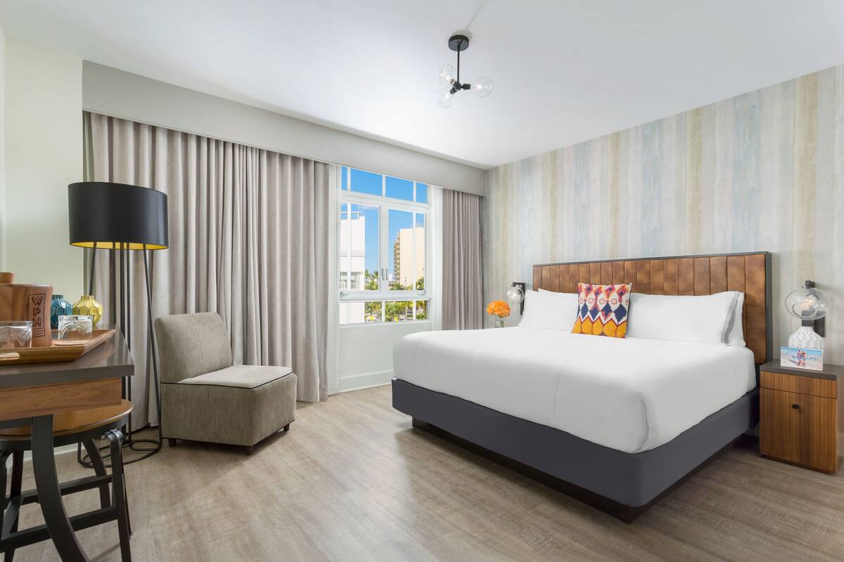 1 bedroom, premium bedding, in-room safe, desk