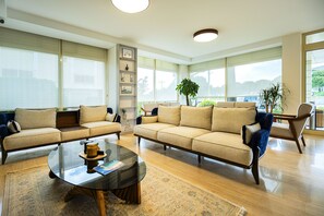 Lounge i lobbyen