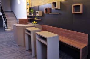 Sala de estar en el lobby