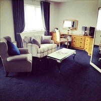 Executive Suite | Blackout drapes, iron/ironing board, free WiFi