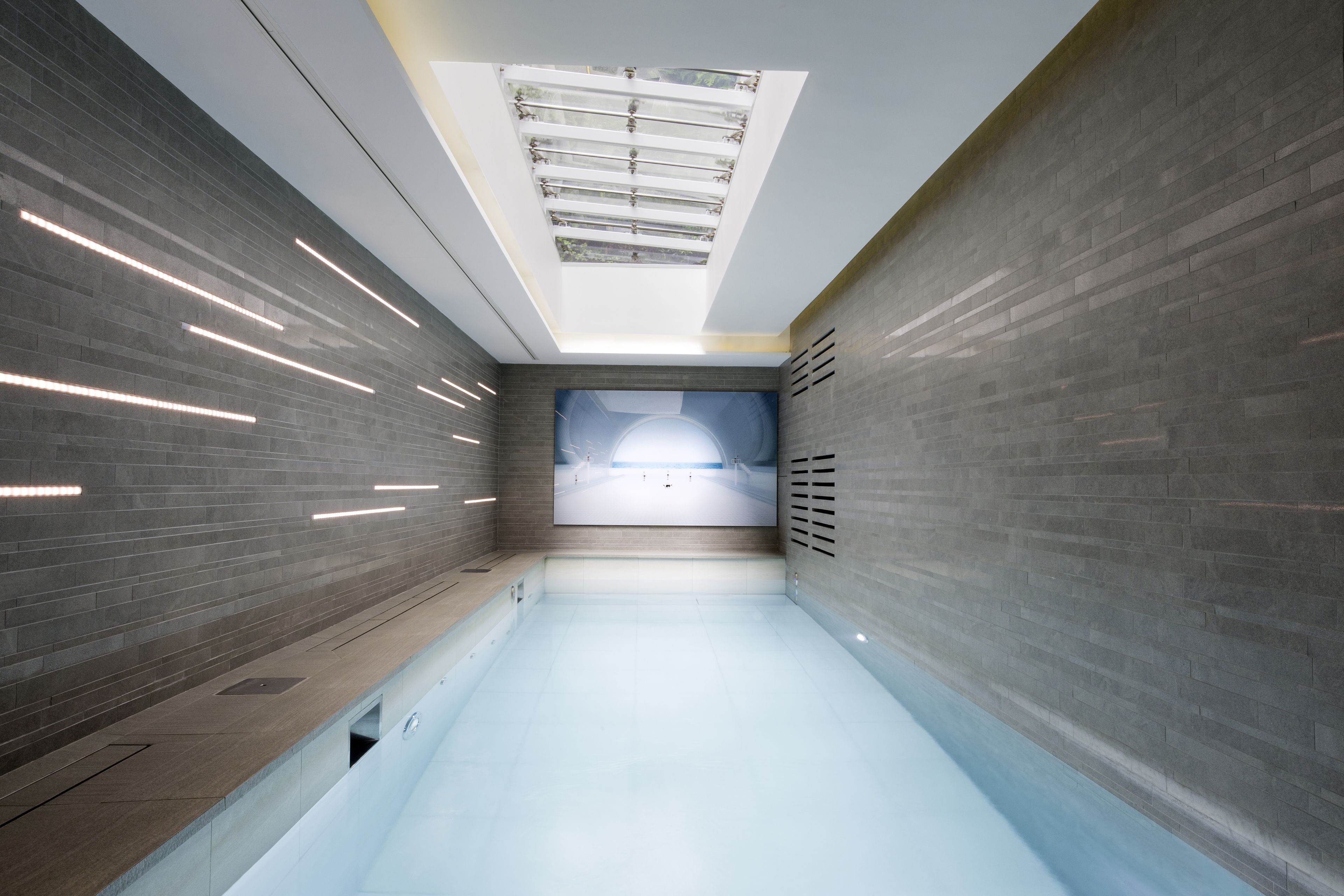 indoor pool, open 9:00 am to 10:00 pm, pool loungers