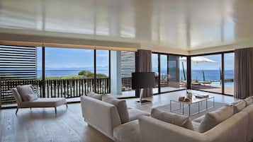 Kaplankaya Suite with Pool Sea View | Ausblick vom Zimmer