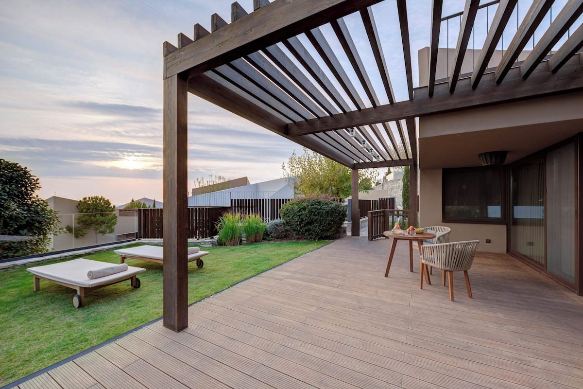 Ridge Terrace Garden View | Utsikt fra rommet