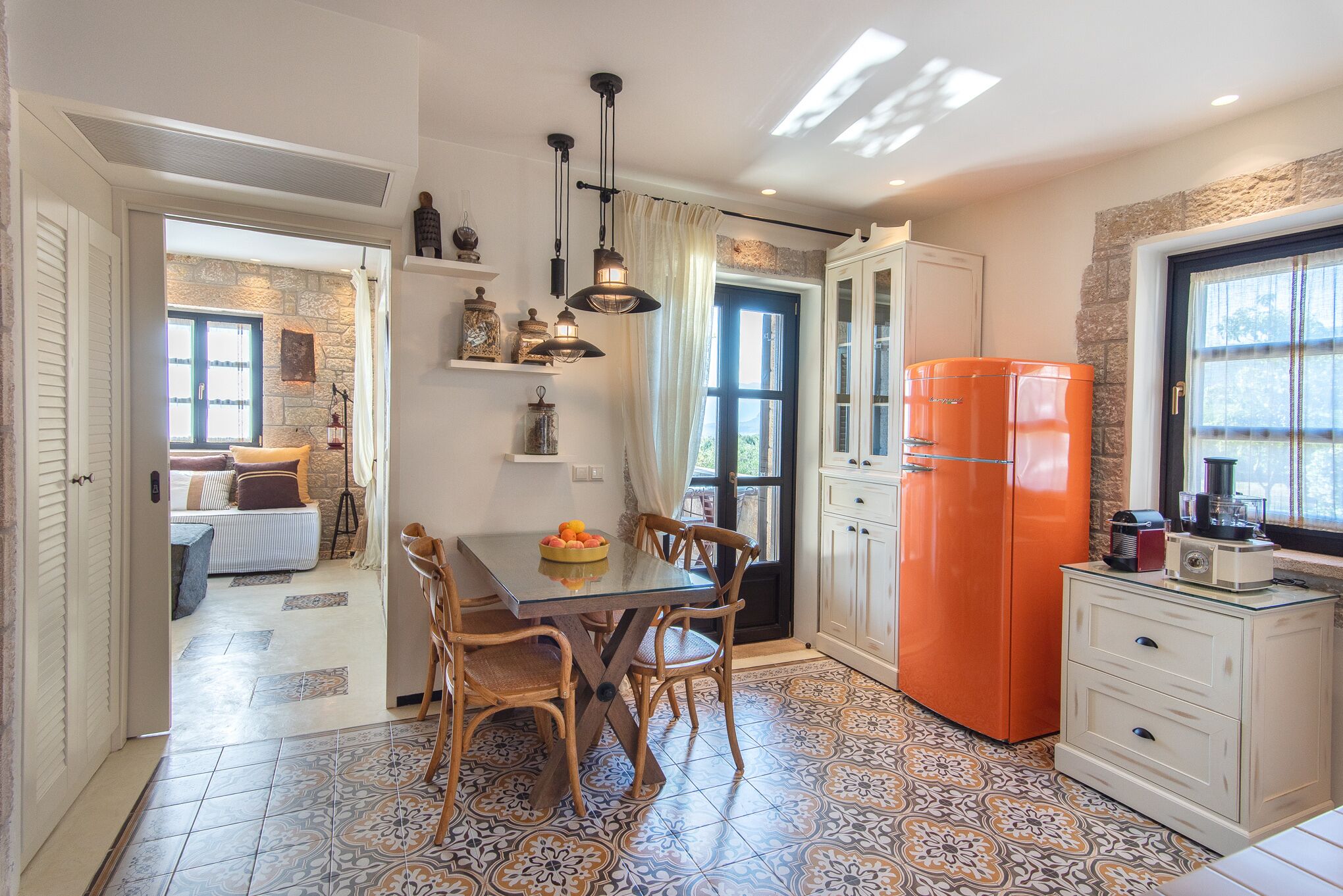 Villa, Meerblick (Oria) | Eigene Küche | Kühlschrank, Mikrowelle, Ofen, Herdplatte