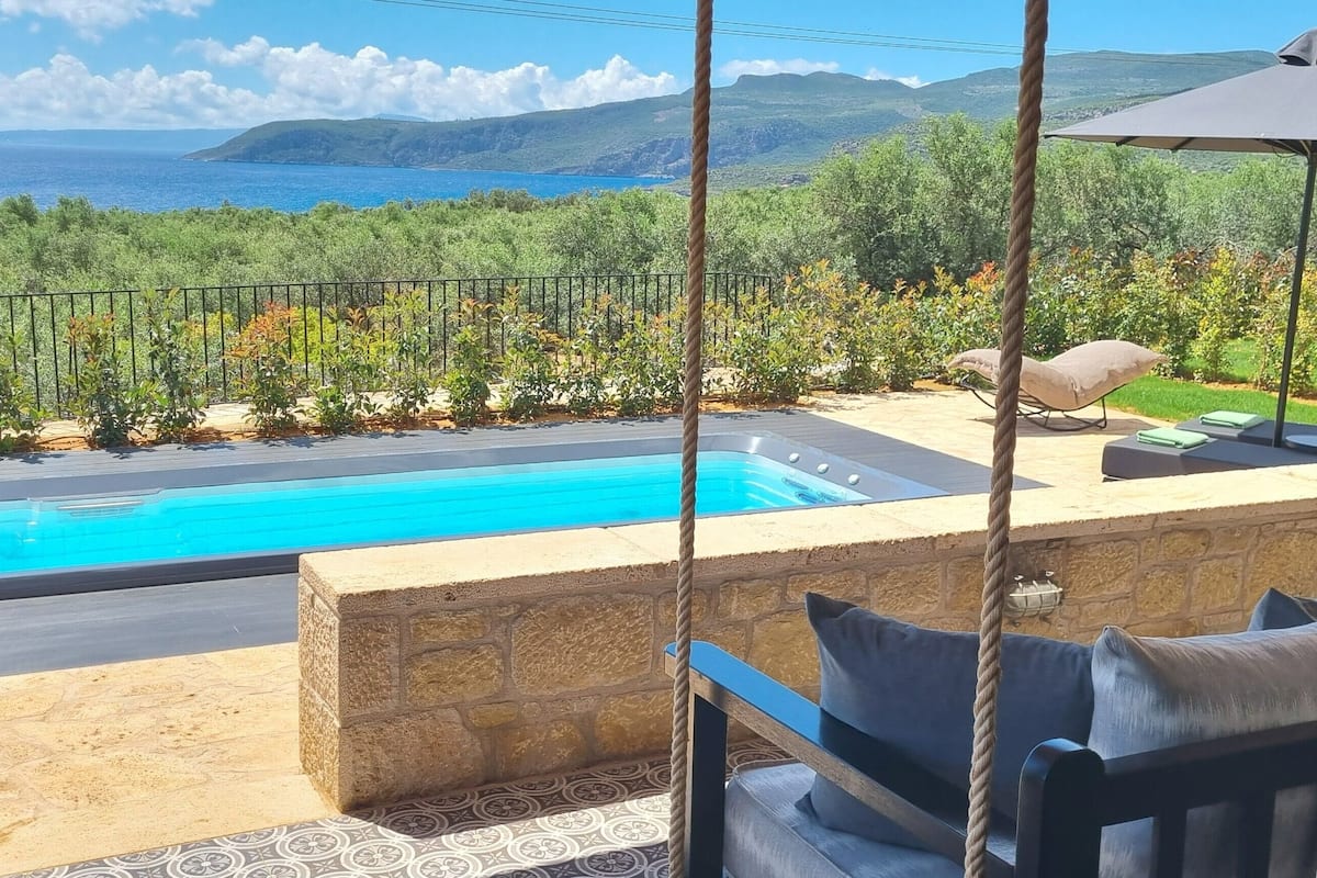 Villa, Sea View (Passava) | Terrace/patio