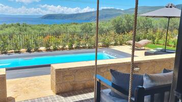 Villa, vistas al mar (Passava) | Terraza o patio