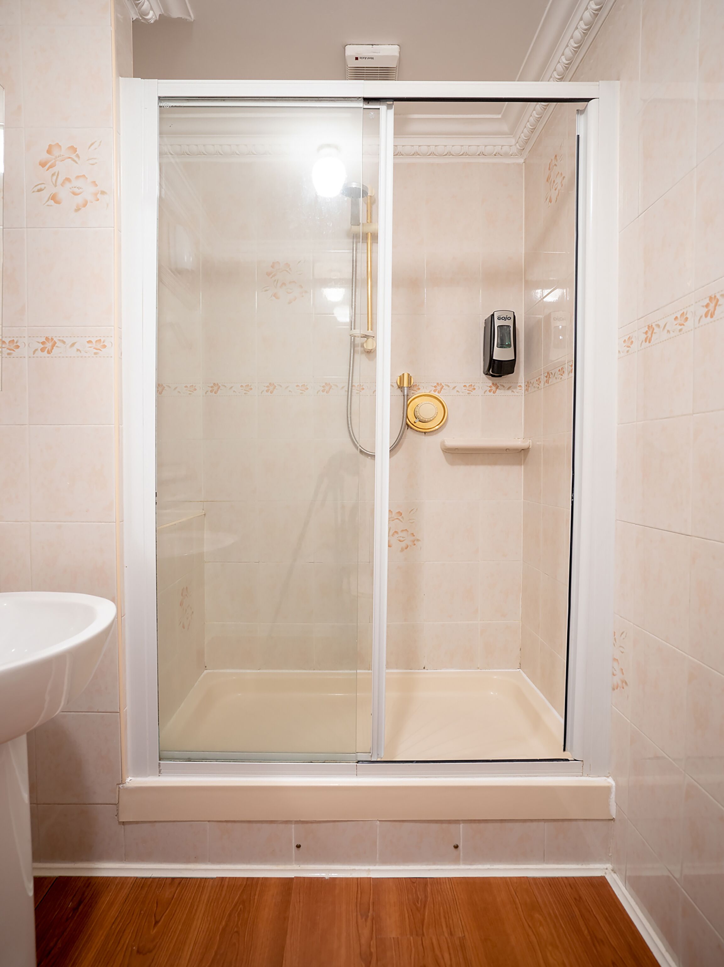 Free toiletries, hair dryer, towels, toilet paper