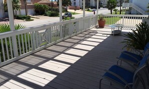 House, 4 Bedrooms, Terrace, Courtyard View | Terrace/patio - Gulf 4 Bedroom House by Fountain Vista (South Padre Island)