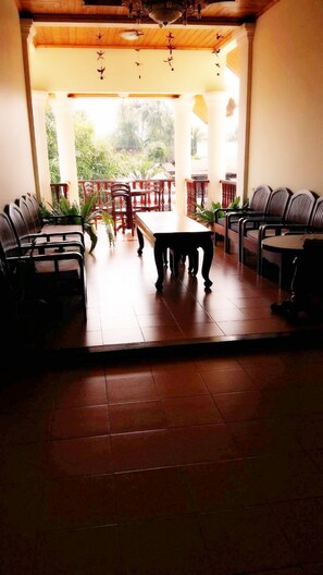 Interior entrance