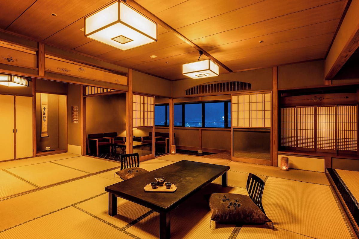 Superior Japanese Style Rooms 18 Tatami-mats, with Bath, Non-Smoking | In-room safe, desk, free WiFi, bed sheets
