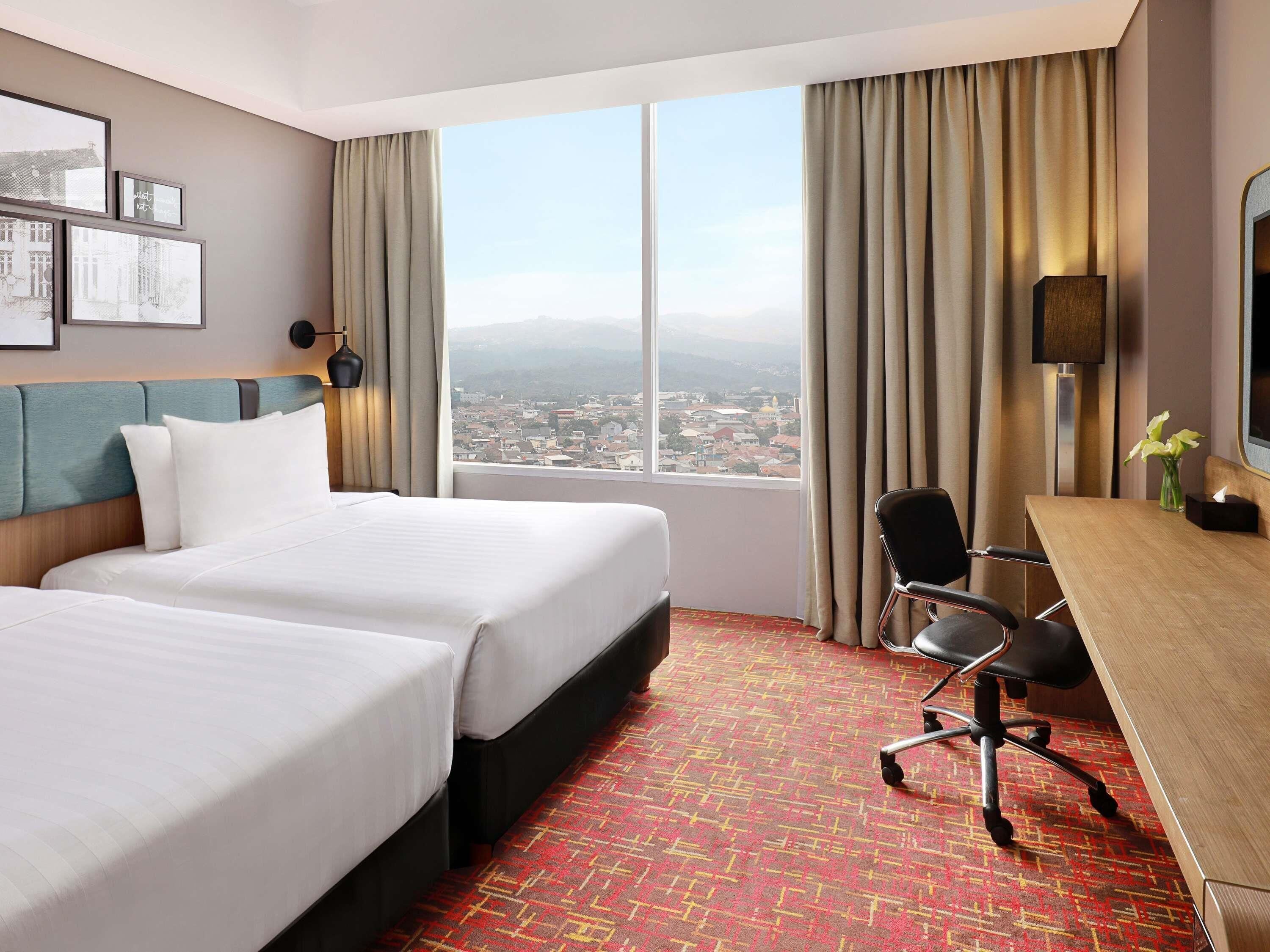 Privilege, Room, 2 Twin Beds | In-room safe, desk, iron/ironing board, free WiFi