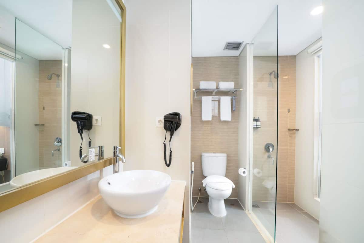 In-room safe, desk, iron/ironing board, free WiFi