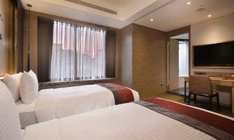 Superior Twin kamer, bad | Kameruitzicht