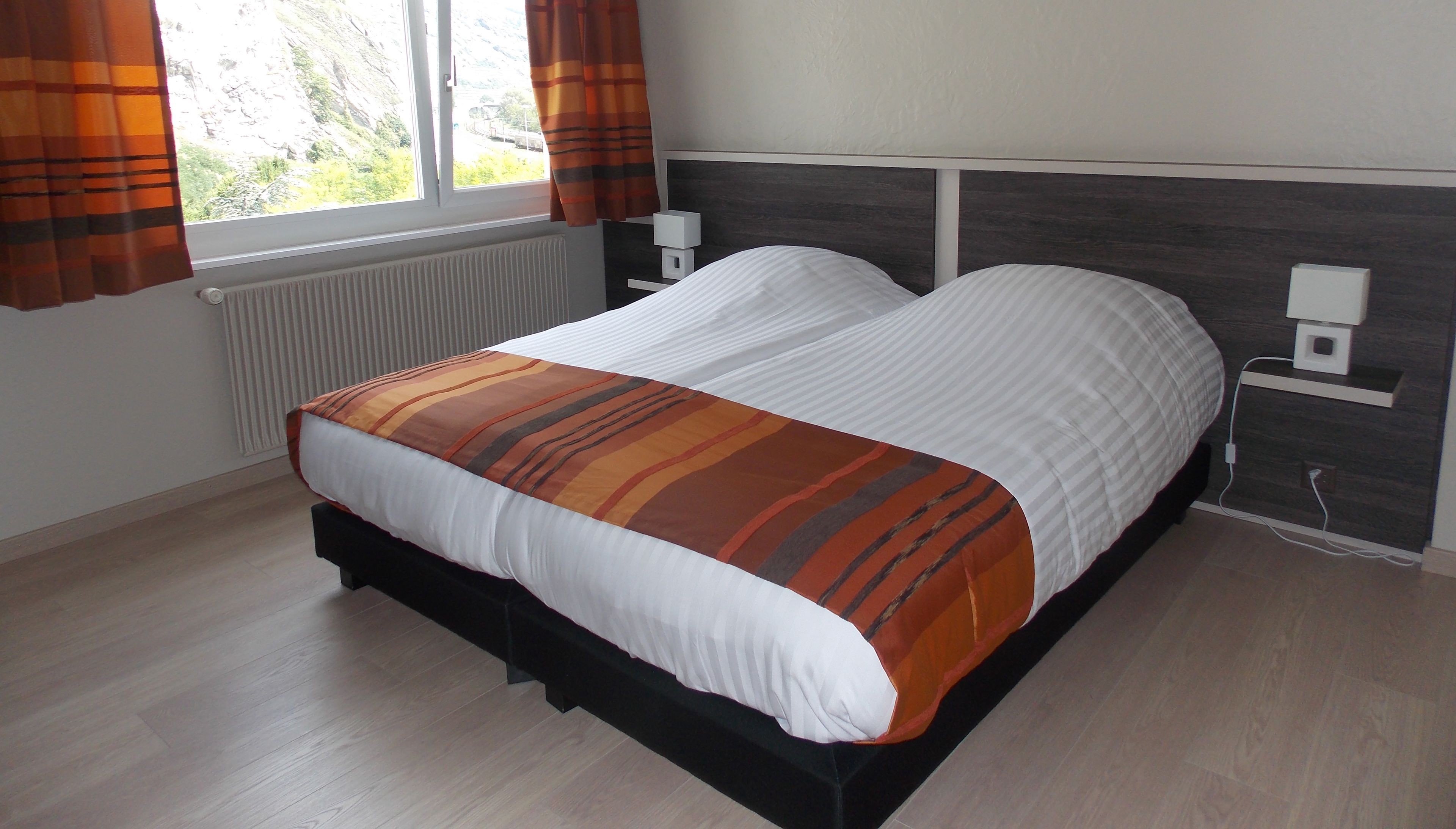 standard double or twin room, mountain view | hypo-allergenic bedding, in-room safe, desk, laptop workspace