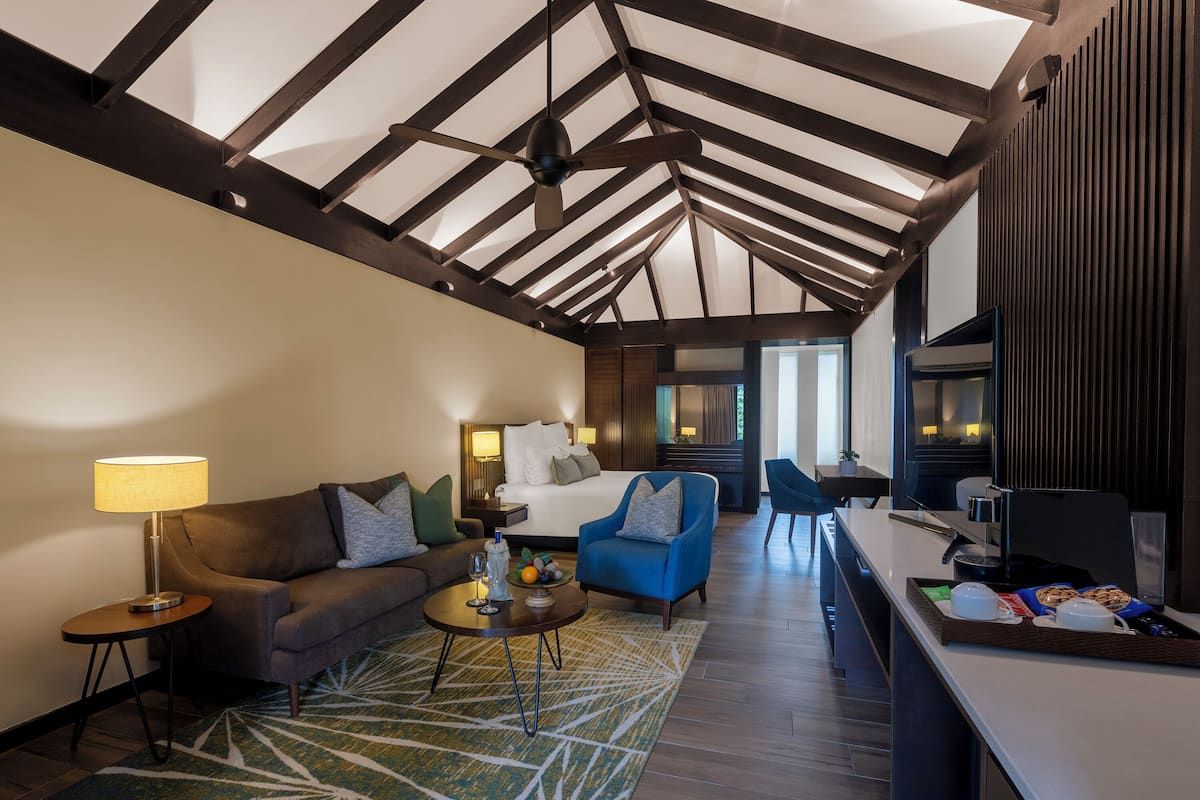 1 slaapkamer, een minibar, een kluis op de kamer
