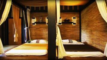 Perawatan tubuh, aromaterapi, pijat jaringan dalam, dan pijat Thailand