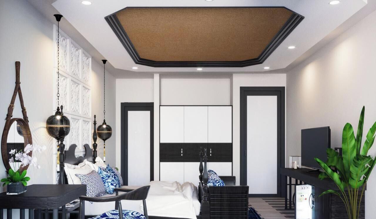 Free minibar, in-room safe, desk, laptop workspace