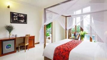 Deluxe-Zimmer, Poolblick | Ausblick vom Zimmer
